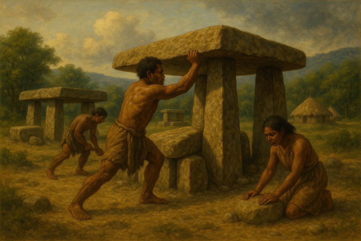 Historia de la isla de Sumba - Prehistoria megalítica