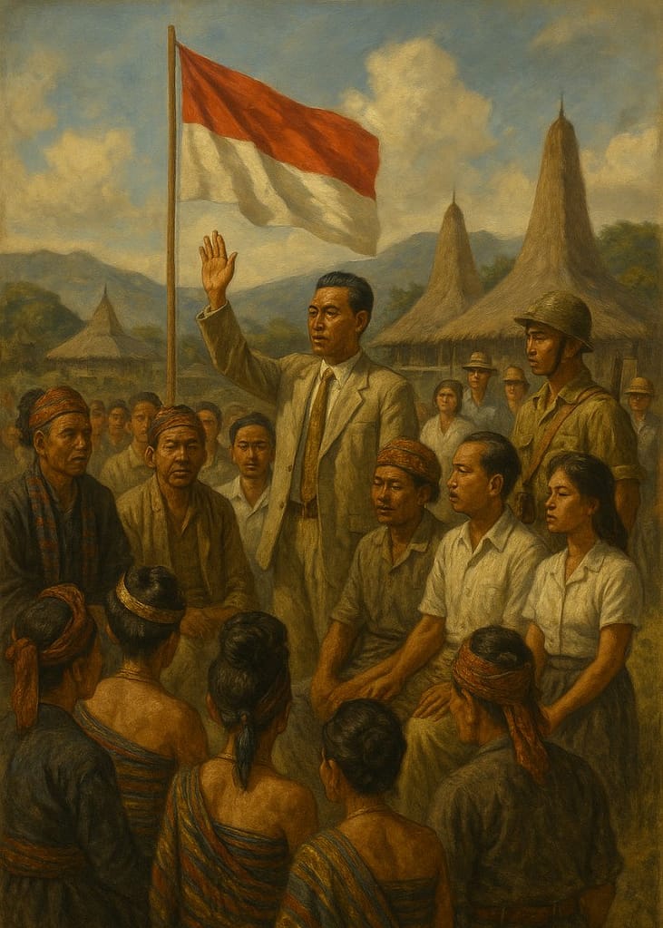 Sumba pasó a formar parte de la República de Indonesia